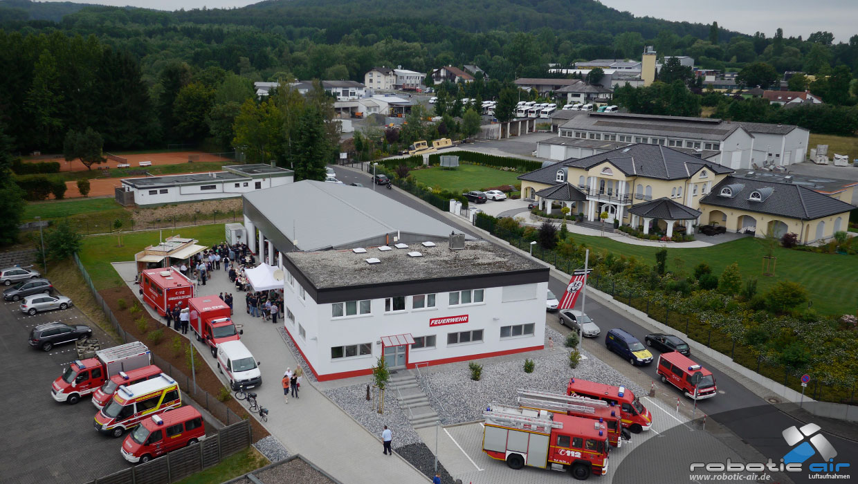 Robotic Air – das fliegende Auge für die Freiwillige Feuerwehr Frickhofen